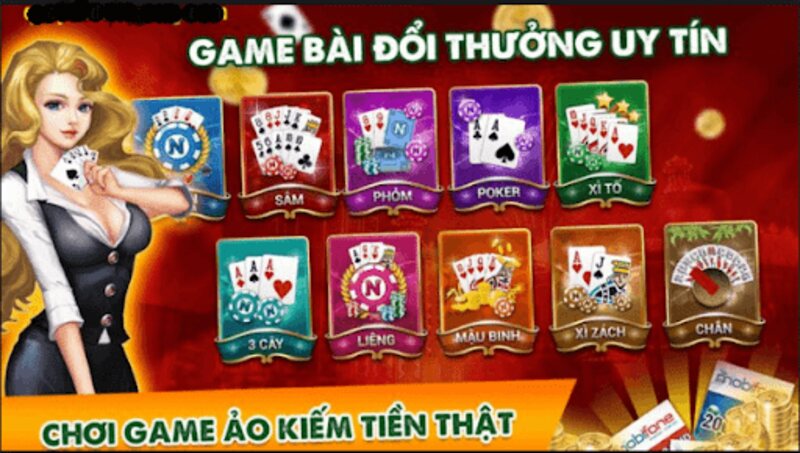 Kho game bài đổi thưởng đa dạng lôi cuốn